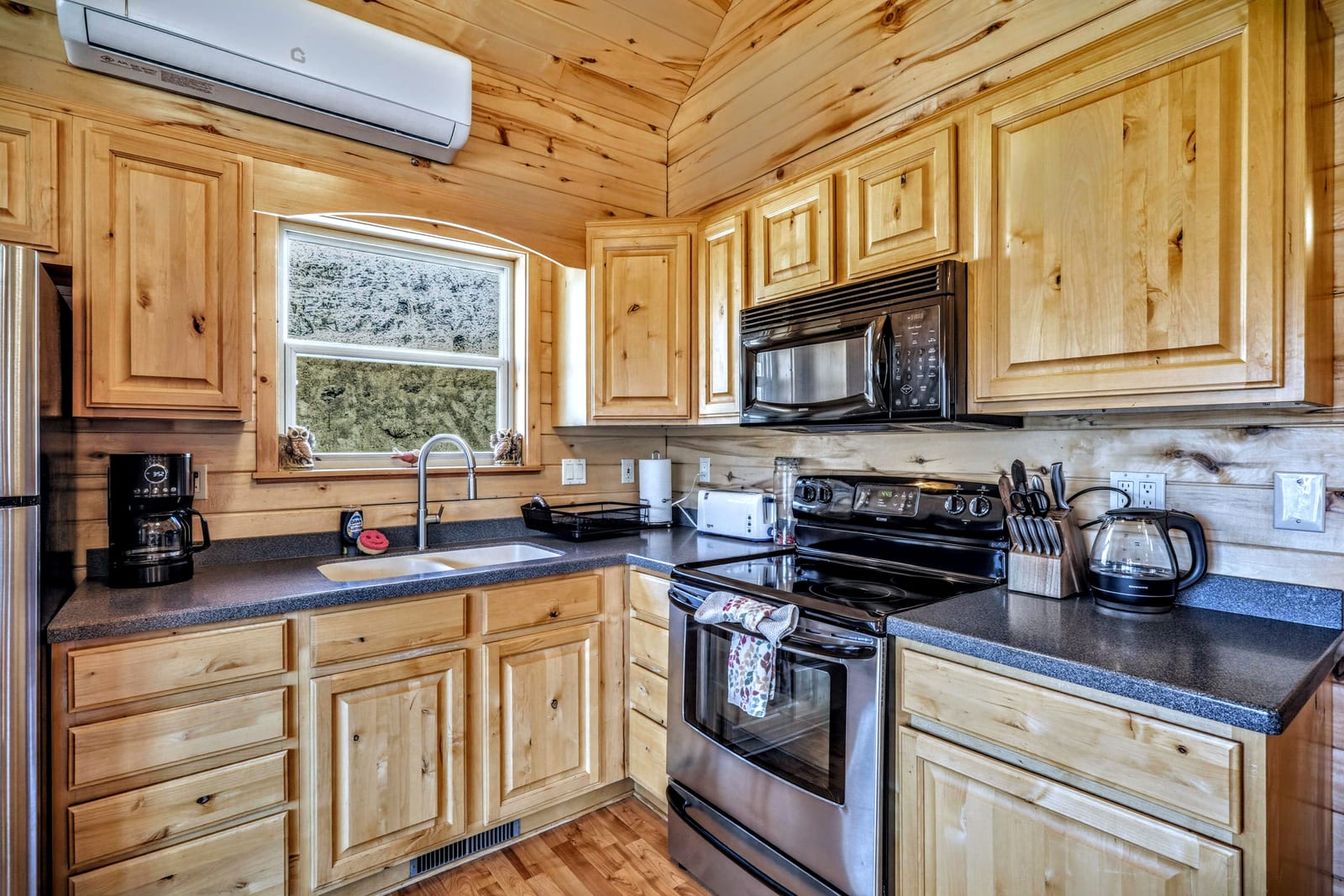 Kitchen · range and counters