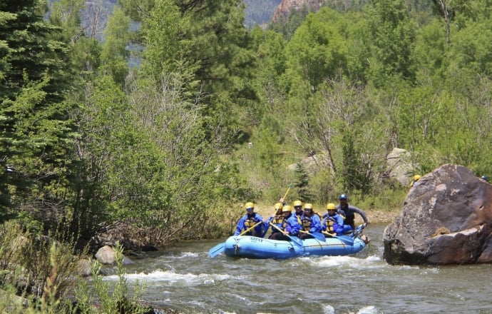 Rafting the Animas River